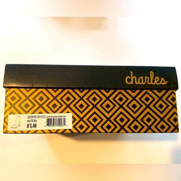 Charles David Matera Olive Green Stretch Boots 8.5 New - Picture 6 of 6